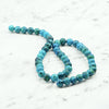 Imitation Chrysocolla Round  Beads