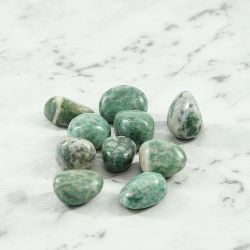 Jade Crystal Tumbled Stone