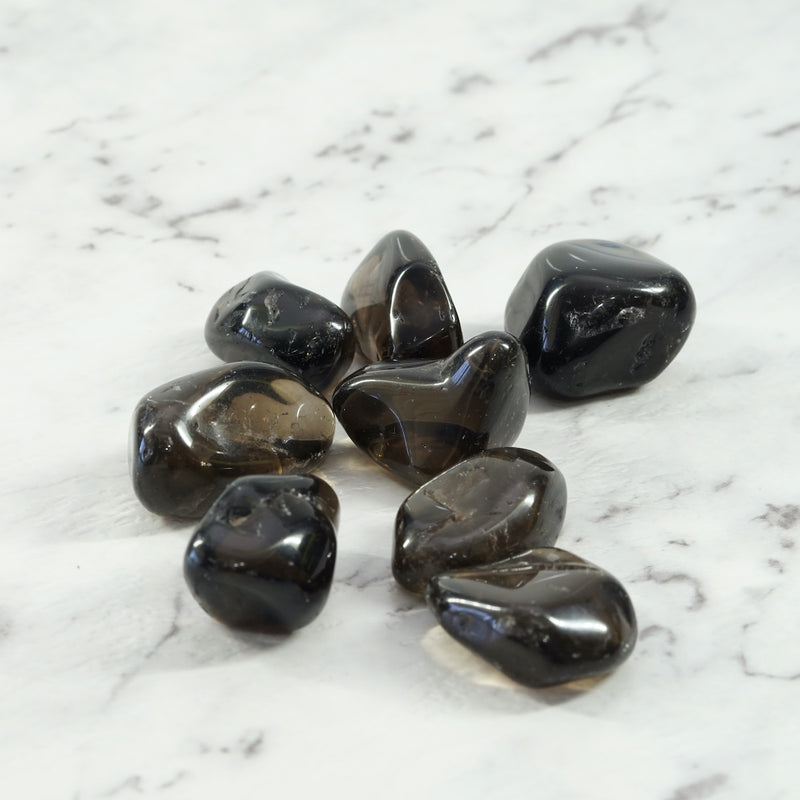 Smoky Quartz crystal Tumbled Stone