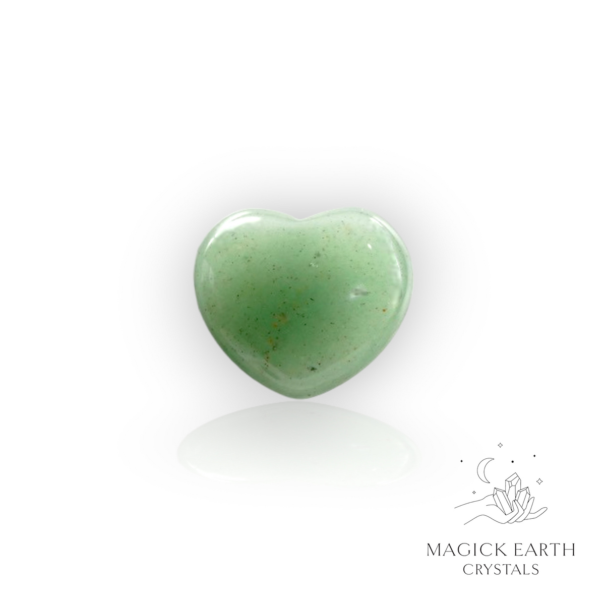 Aventurine Crystal Gemstone Heart 23mm