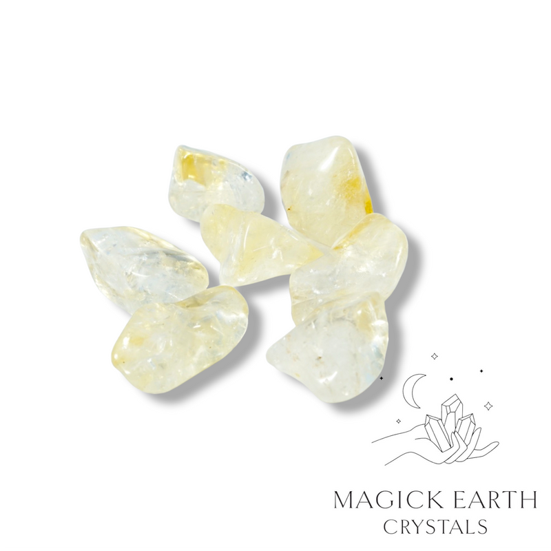 Citrine Crystal Gemstone Tumbled Nuggets Large