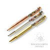 Tourmaline Crystal Gemstone Chip Pens