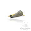 Iron Pyrite Cone Shaped Crystal Gemstone Pendulum 