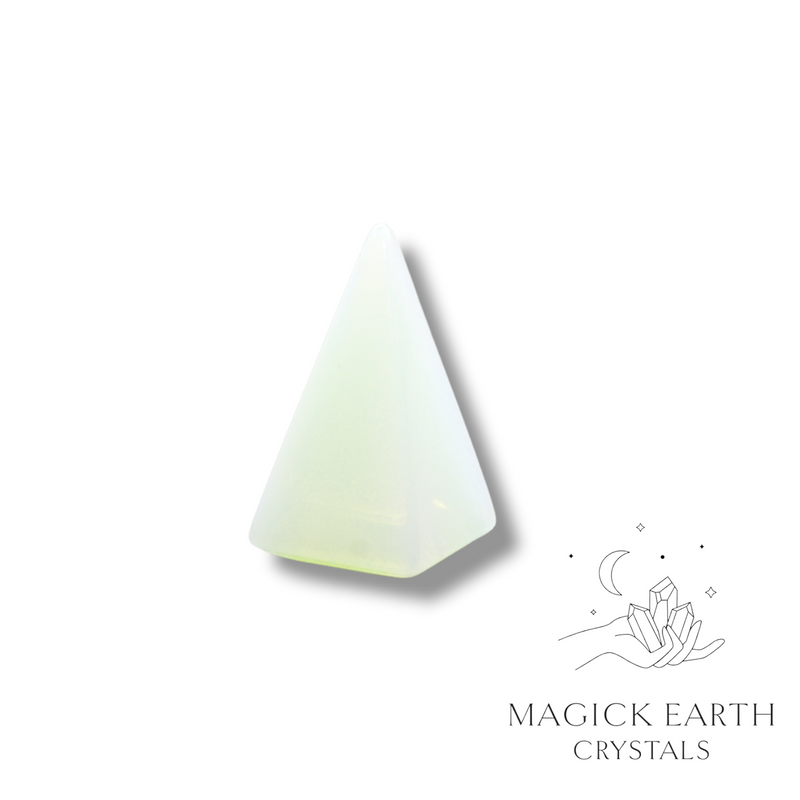 Opalite Crystal Gemstone Tiny Pyramid