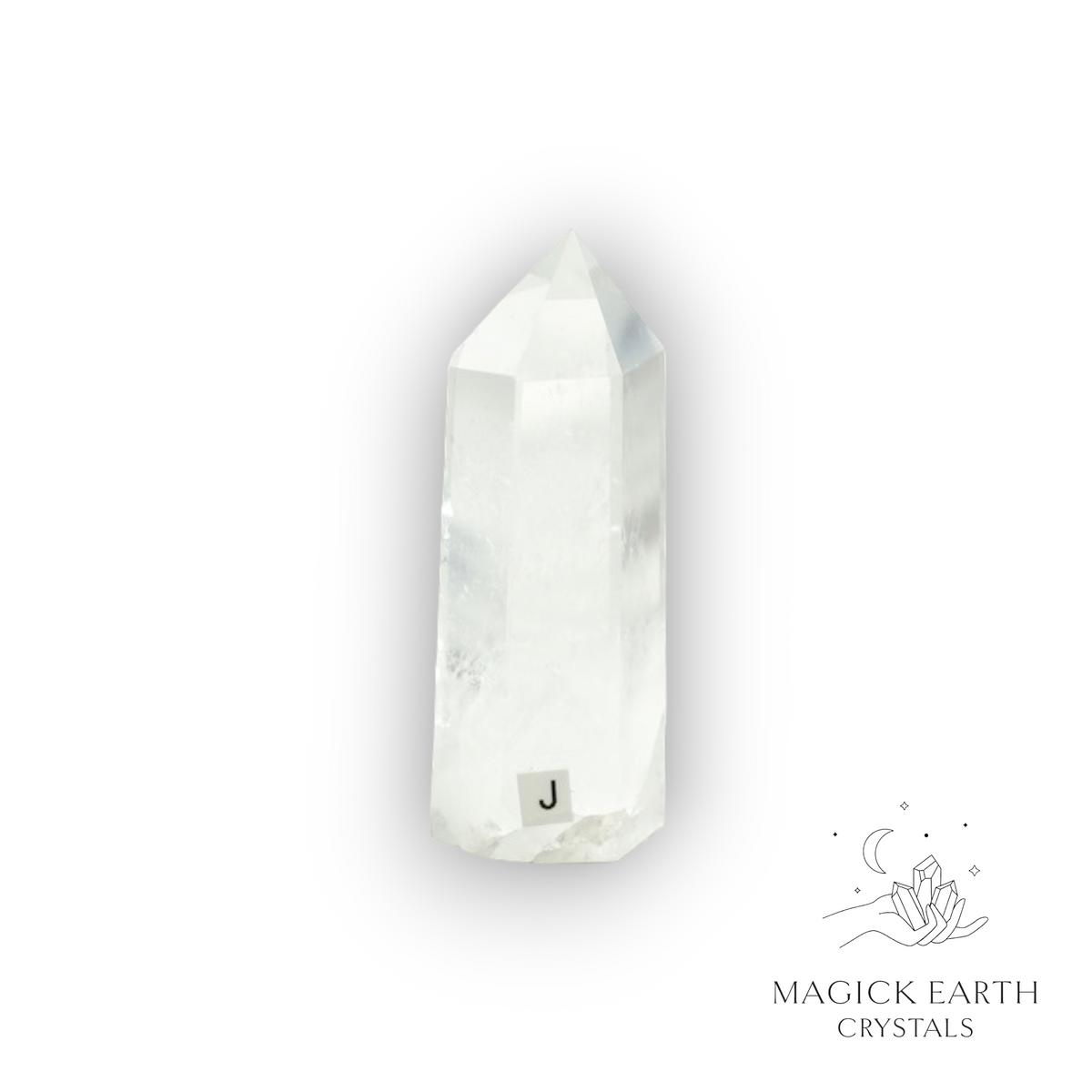 Clear Quartz Tower J