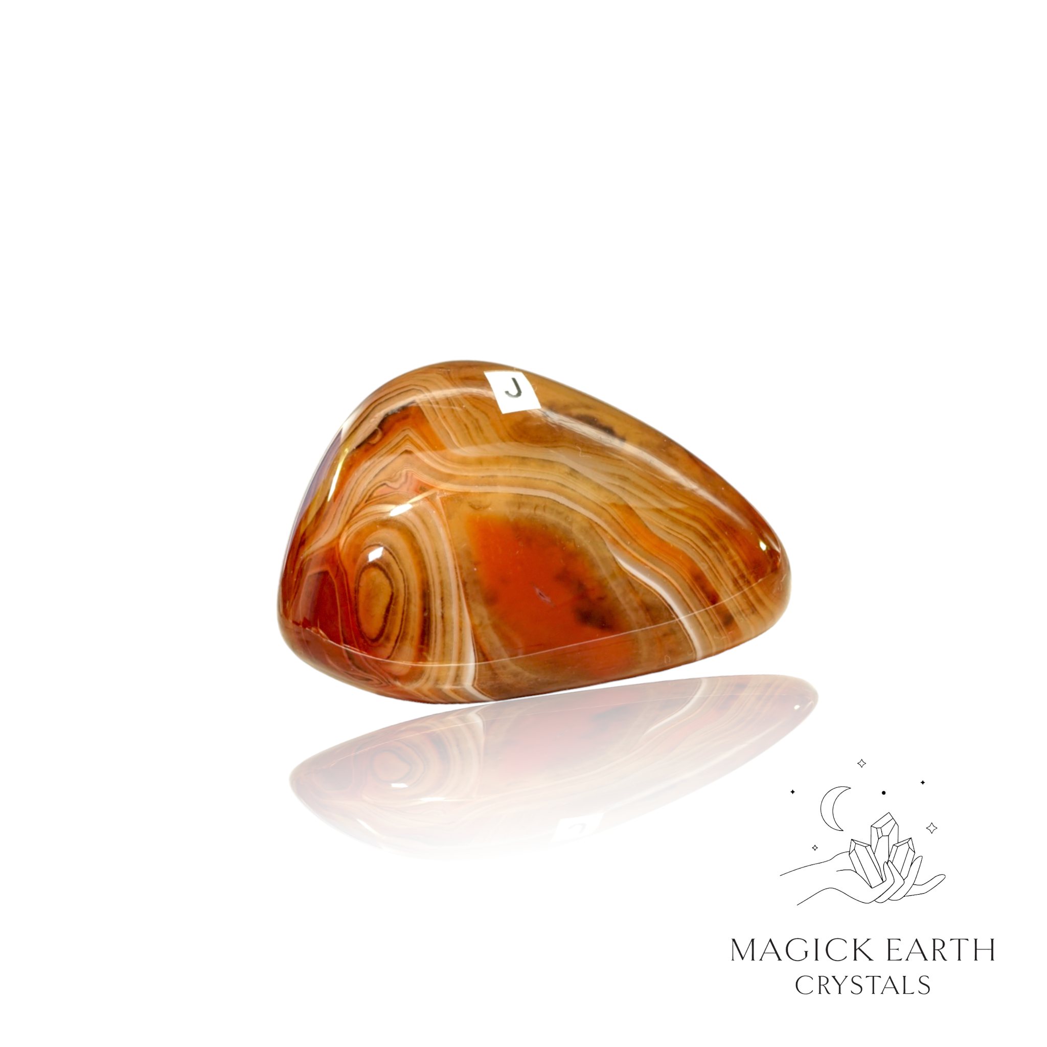 Natural Agate crystal freeform medium variant j