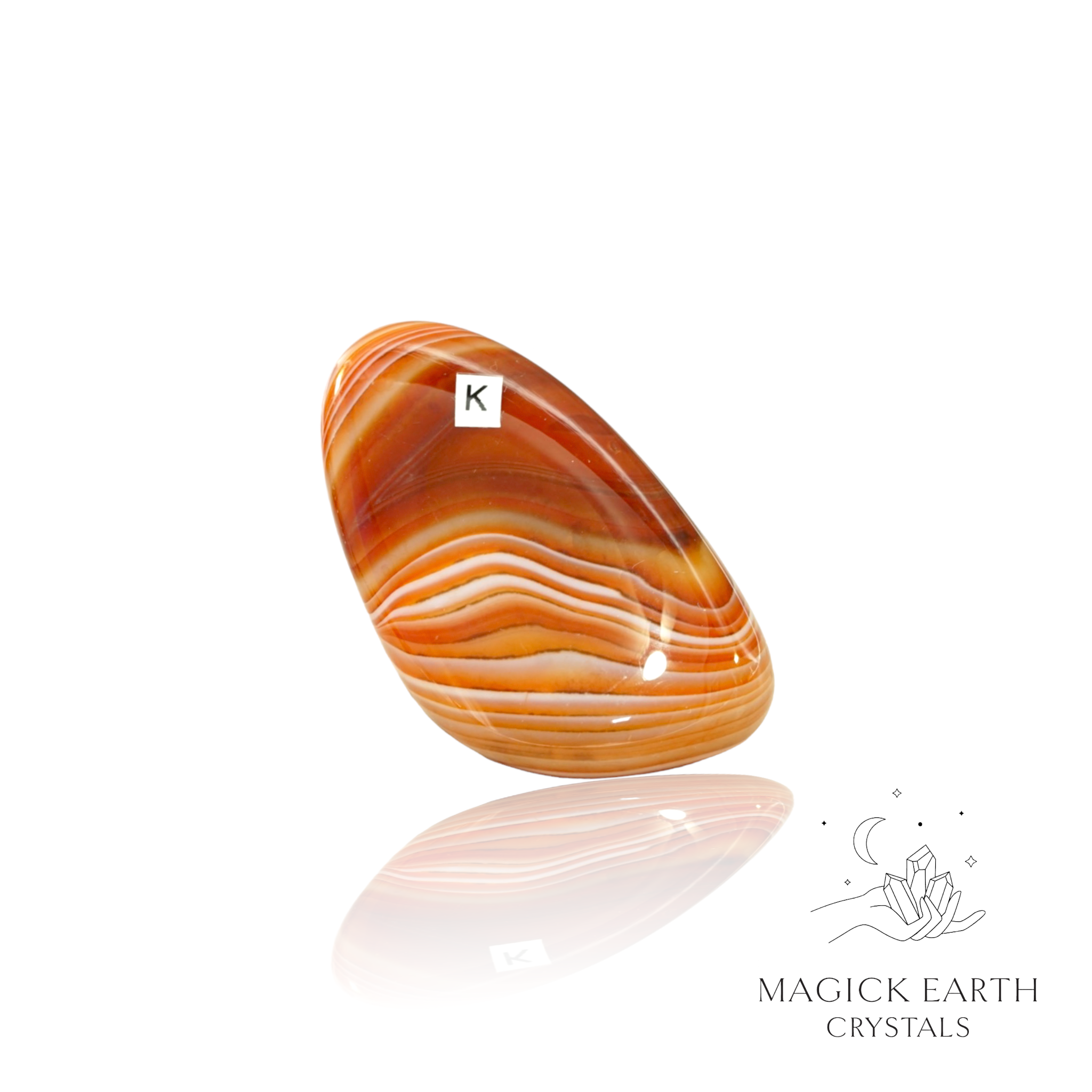 Natural Agate crystal freeform medium variant k