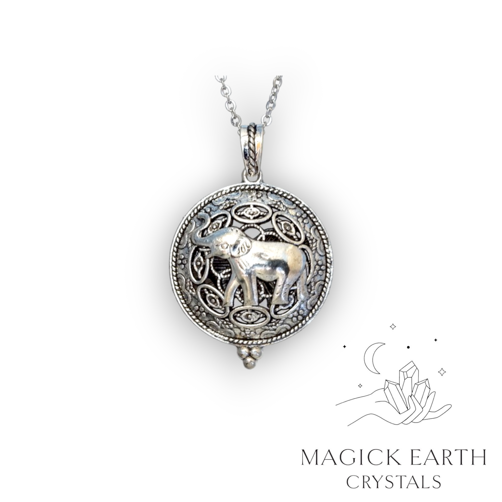 Elephant diffuser pendant view b