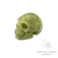 Jade skull left view