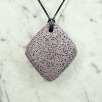  Lava diamond pendant view f