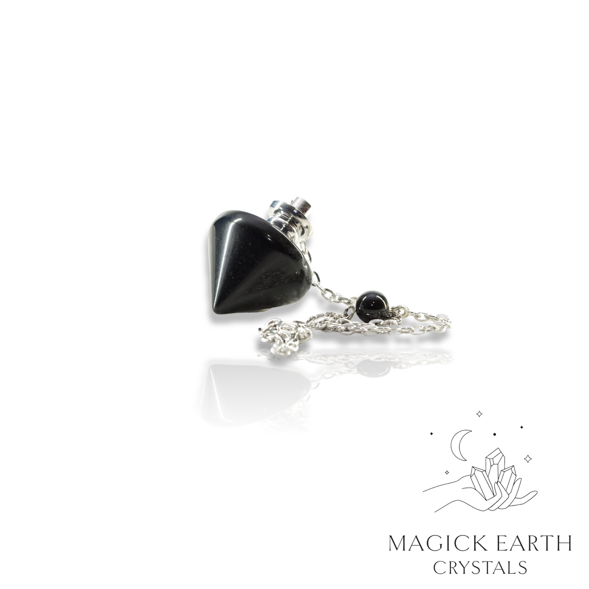 Obsidian Pinnacle Pendulum For Tough Love Protection