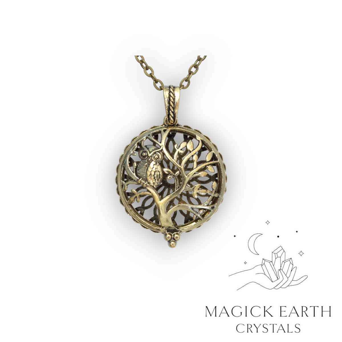 Owl diffuser pendant