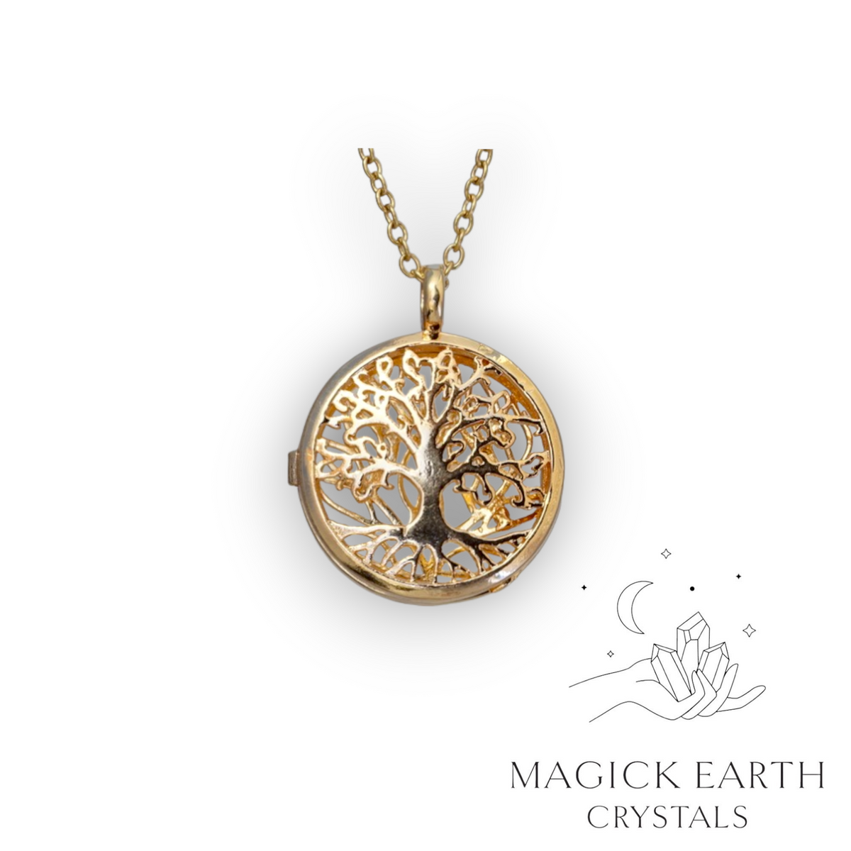 Tree of life diffuser pendant view a